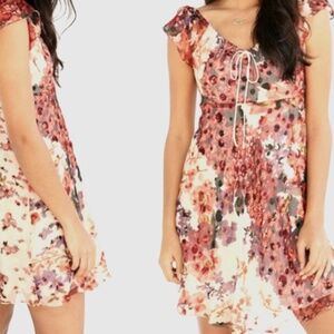 Kimchi Blue Floral Mini Dress